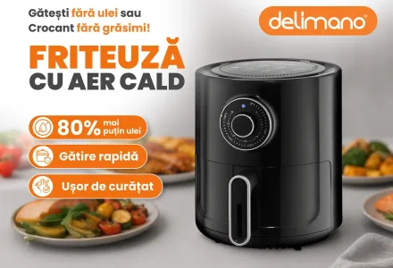 Friteuza cu aer cald Delimano STAR