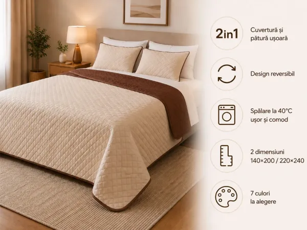 Cuvertura 2in1 Dormeo Fusion