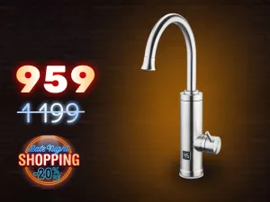 Robinet electric pentru incalzit apa Delimano