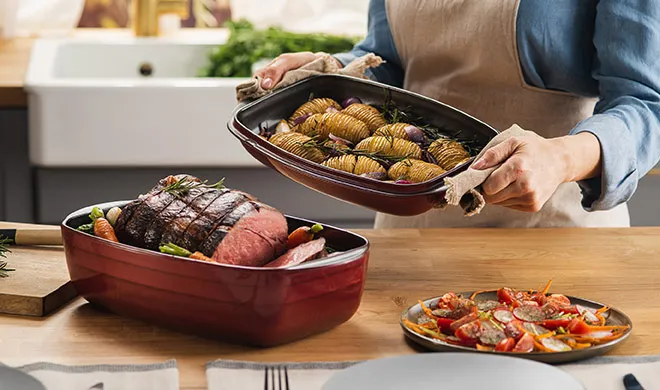 Tavă mare 3in1 Delimano Royal Supreme Glass