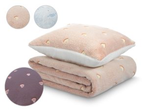 Set pentru copii din cuvertura si perna Dormeo Warm Hug