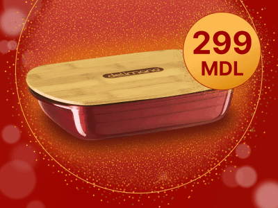 Tava cu capac Delimano Royal Supreme Glass