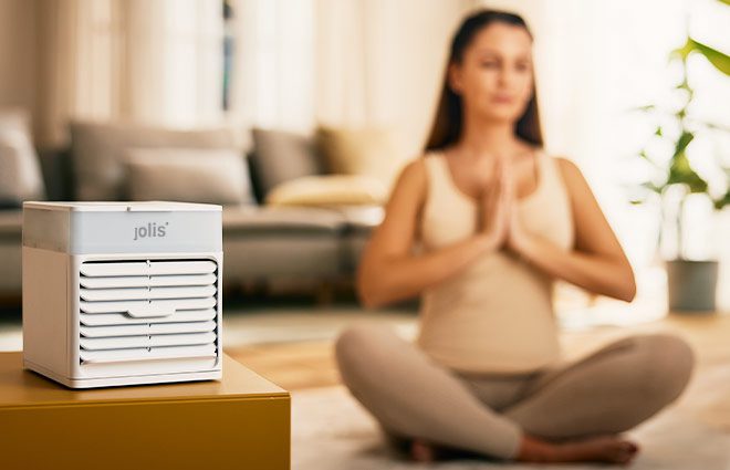 dispozitiv de racit aerul personal Jolis in interior