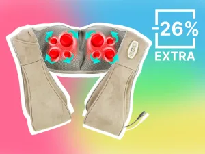 Dispozitiv de facut masaj Wellneo 3D Shiatsu