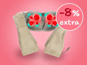 Dispozitiv de facut masaj Wellneo 3D Shiatsu