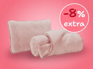 Set plapumă și pernă Dormeo Velvet