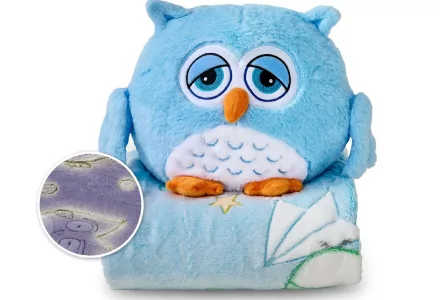 Bufnița Expresiva Dormeo Warm Hug Somnoroasa (Albastră)