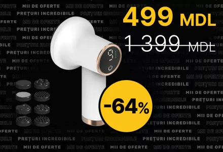 Dispozitiv pentru masaj fără fir Wellneo Relax