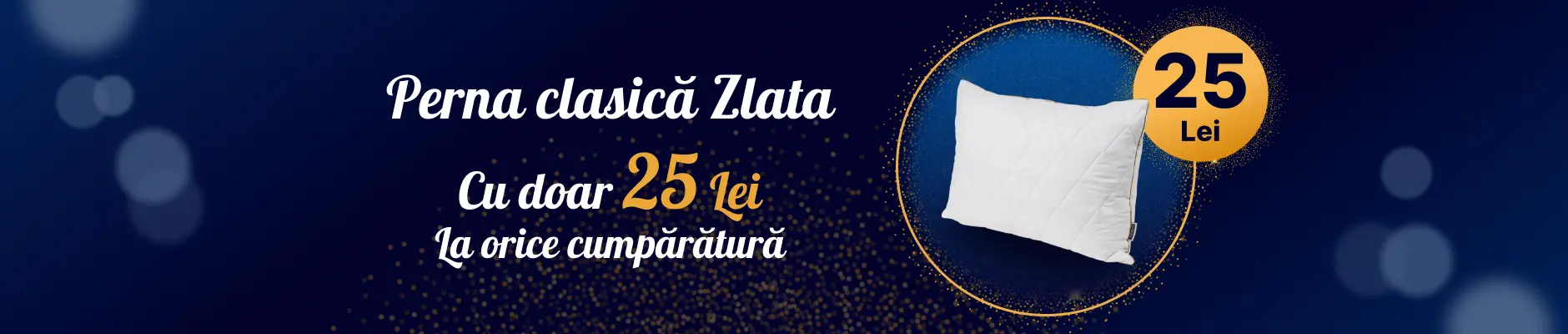 Perna clasică Zlata 25 lei Ro