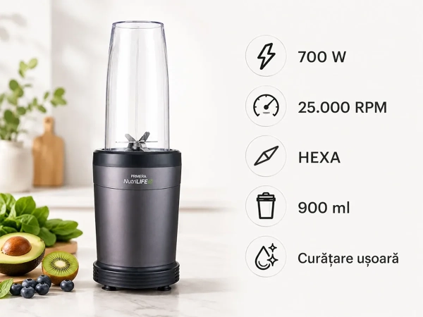 Extractor de nutrienți Primera Nutrilife (Gri)