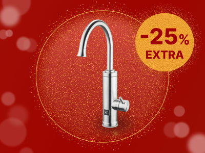 Robinet electric pentru incalzit apa Delimano