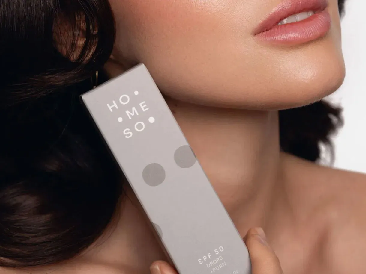 Picături de protecție solară HoMEso SPF 50 + PDRN