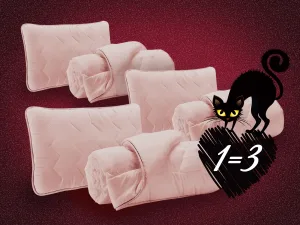 Set plapumă și pernă Dormeo Velvet