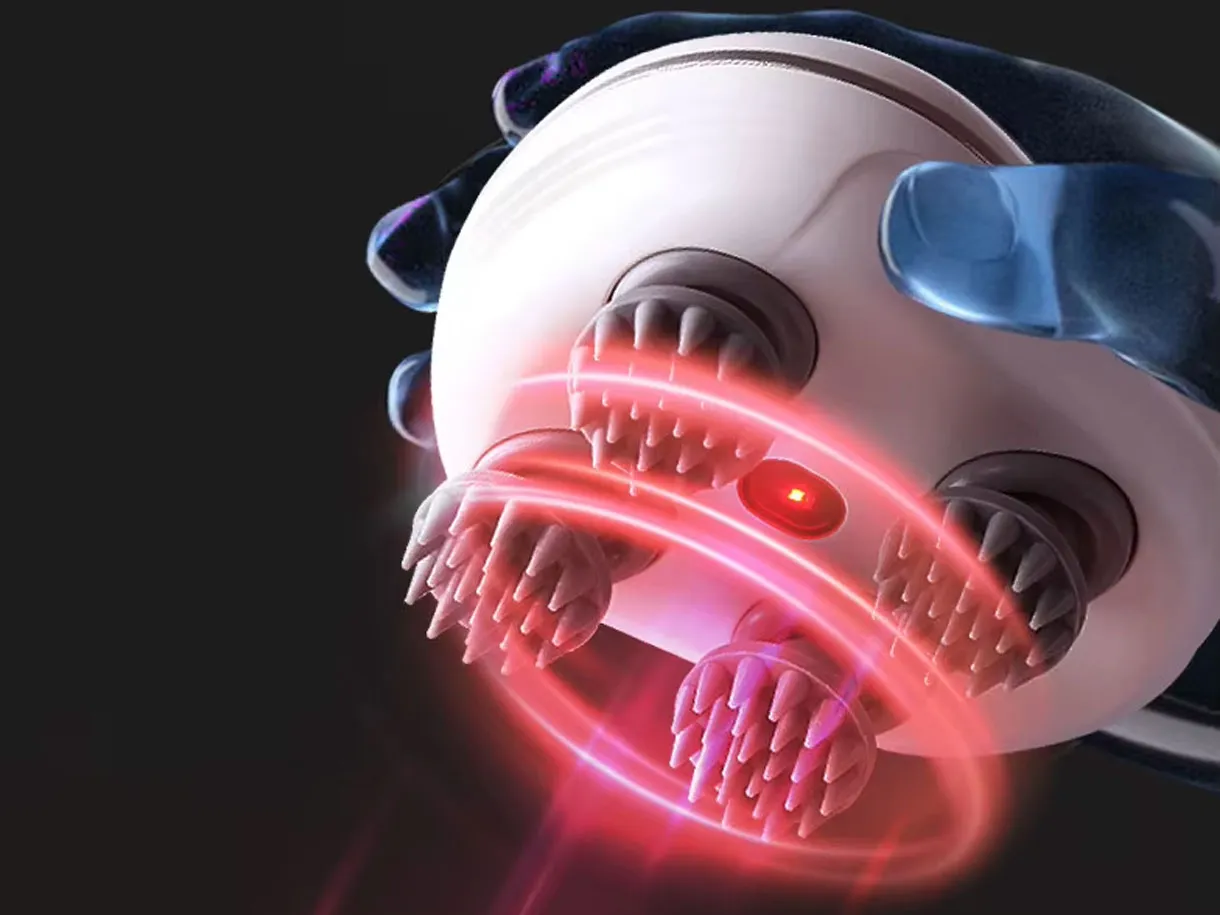 Dispozitiv de masaj pentru cap și corp Wellneo 4D