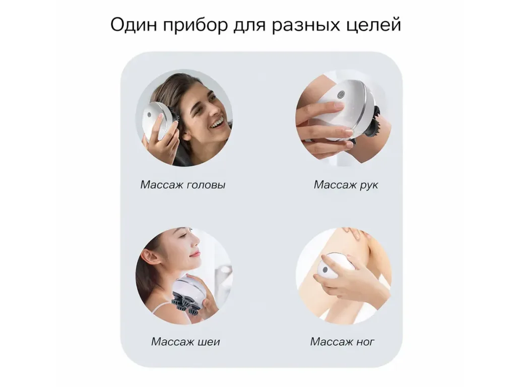 Массажер для головы и тела Wellneo 4D