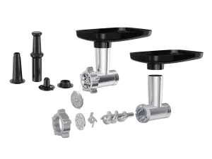 Set accesorii robot de bucătărie Primera – mașină de tocat carne și accesoriu cârnați