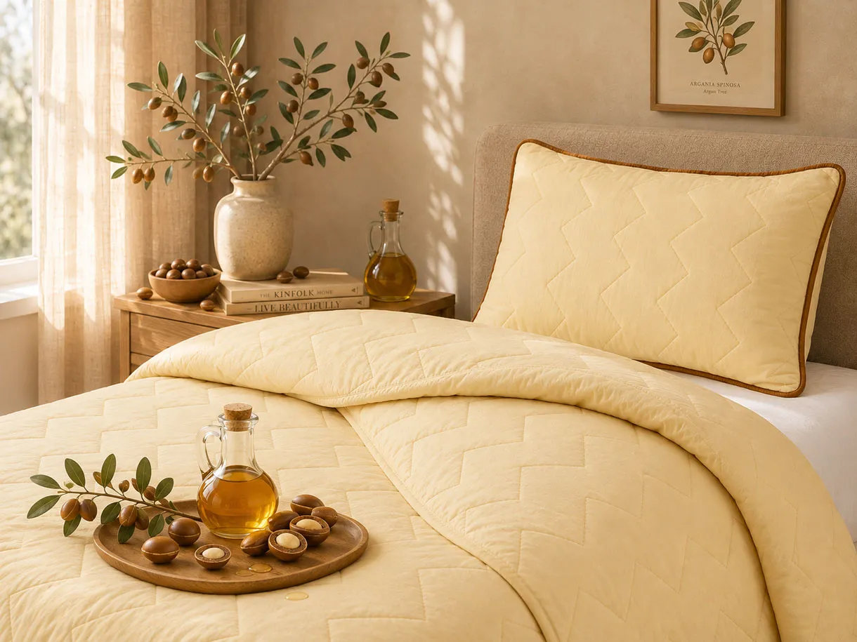 Set plapumă și pernă Dormeo Nature Argan Oil