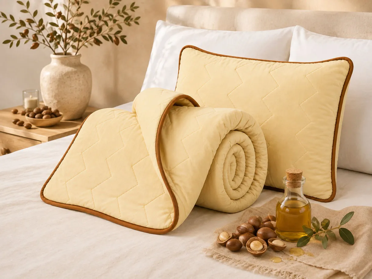 Set plapumă și pernă Dormeo Nature Argan Oil