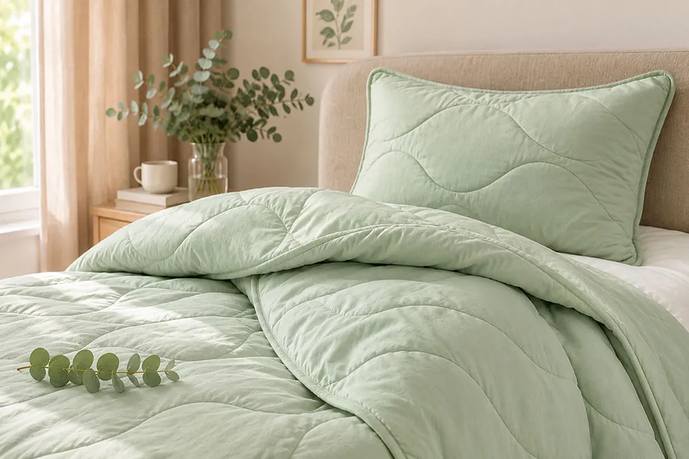 Набор из одеяла и подушки Dormeo Nature Eucalyptus